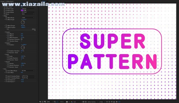 VE Super Pattern(AE制作图案样式插件) v1.0官方版