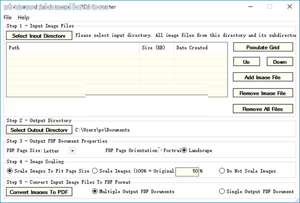 Advanced Batch Image To PDF Converter(图像文件转换软件) v1.5官方版