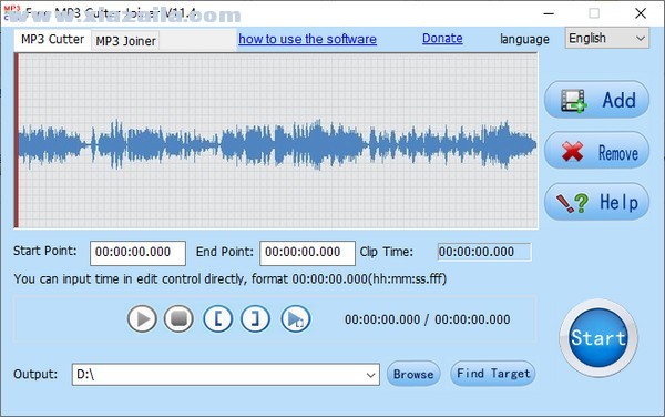 Free MP3 Cutter Joiner(音频处理工具) v11.4官方版