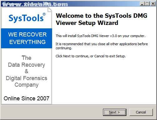 SysTools DMG Viewer Pro(DMG文件查看器) v3.0官方版