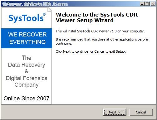 SysTools CDR Viewer(文件查看工具) v1.0官方版