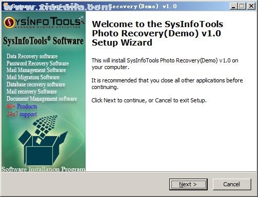 SysInfoTools Photo Recovery(照片恢复软件) v1.0官方版