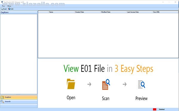 SysTools E01 Viewer(文件查看工具) v2.0官方版