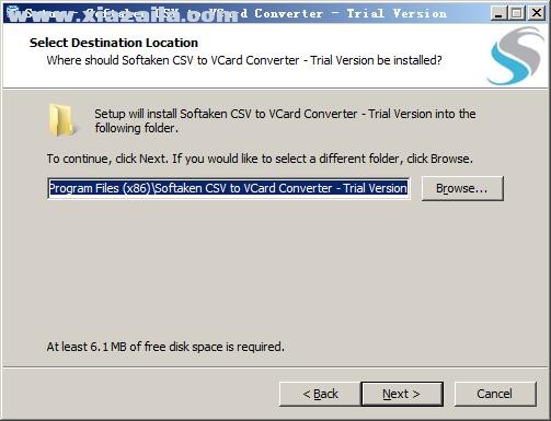 Softaken CSV to VCard Converter v1.2官方版