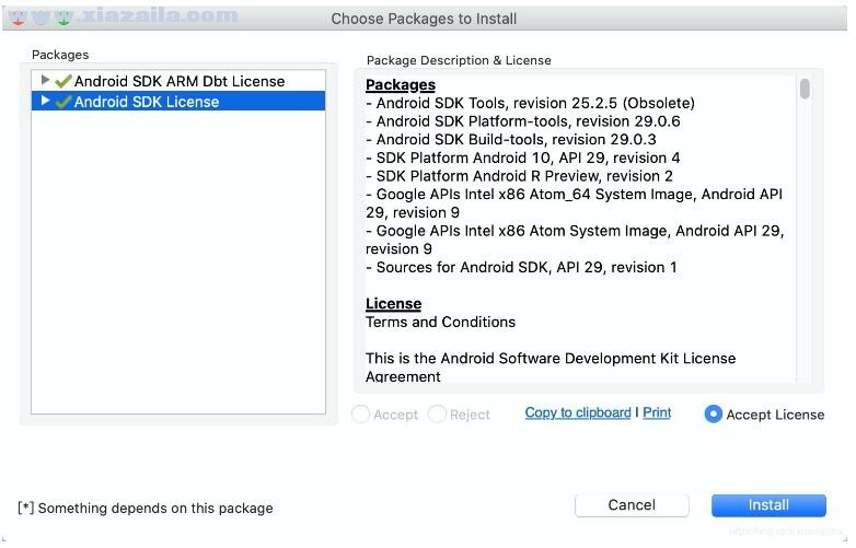 Android SDK for Mac v24.1.2