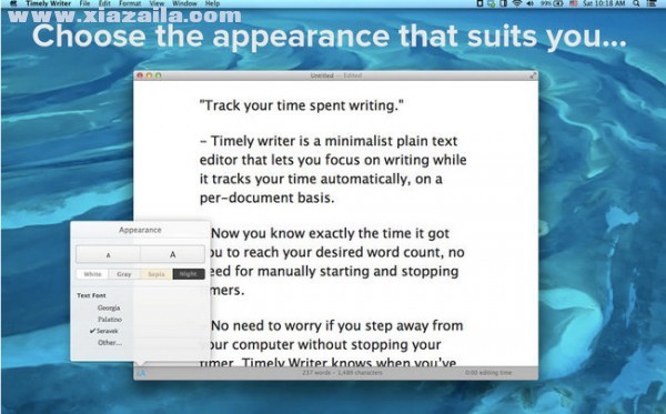 Timely Writer for Mac(时间<a href=