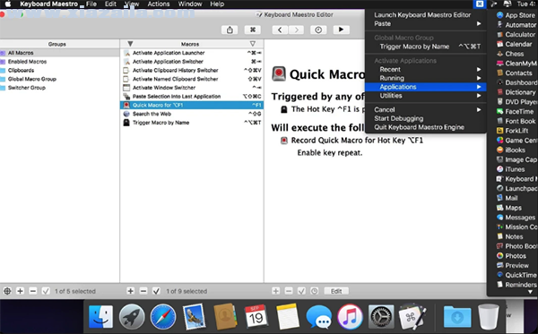 Keyboard Maestro for mac(mac键盘大师) v9.2