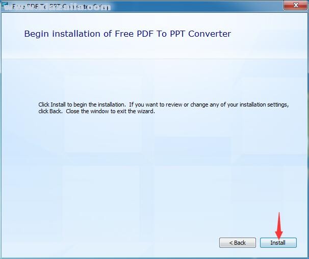 Free PDF to Powerpoint Converter(PDF转PPT转换器) v1.0官方版