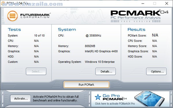 PCMark04(硬件测试工具)(1)