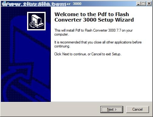 Pdf to Flash Converter 3000(PDF文件格式转换工具) v7.7官方版