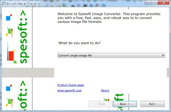 Spesoft Image Converter(图片格式转换工具) v2.75官方版