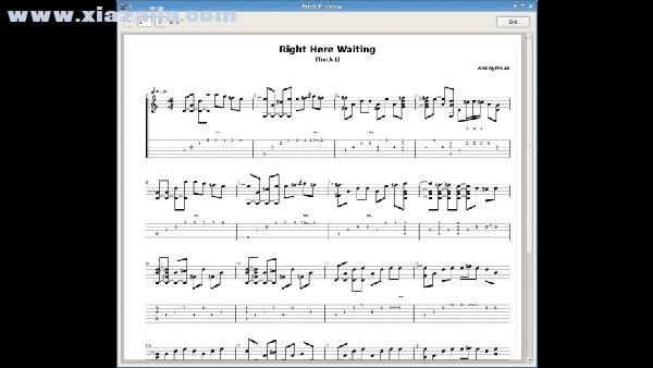 Tux Guitar for Mac(吉他学习软件) v1.5.4