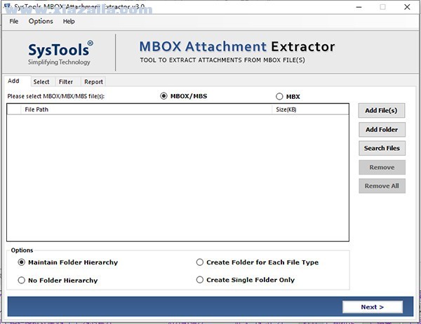 SysTools MBOX Attachment Extractor(邮件处理工具) v3.0官方版