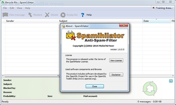 Spamihilator(垃圾邮件清理软件) v1.6.0官方版