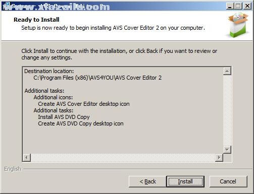 AVS Cover Editor(光盘封面设计工具) v2.0.3官方版