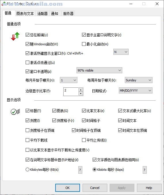 Net Meter(网络流量监控器) v3.6中文版