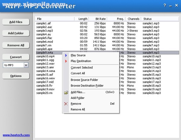 AIFF MP3 Converter(AIFF转MP3软件) v3.3官方版