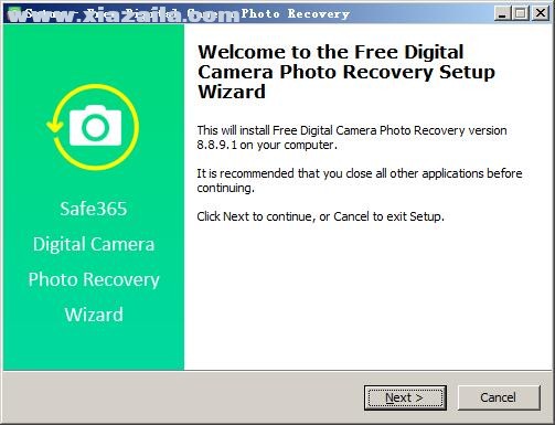 Free Digital Camera Photo Recovery(数据恢复工具) v8.8.9.1官方免费版