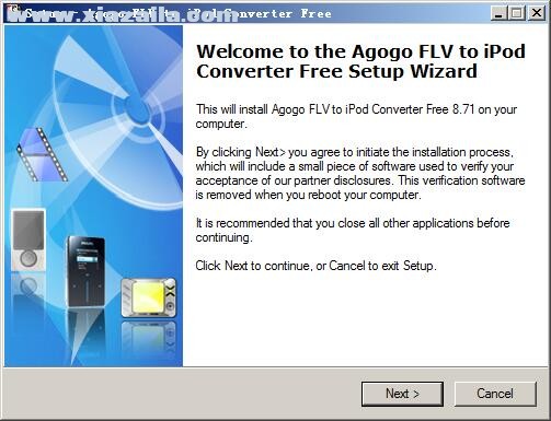 Agogo FLV to iPod Converter(视频转换工具) v8.71官方版