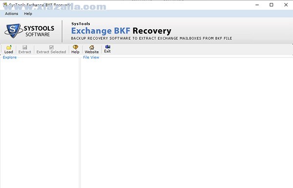 SysTools Exchange BKF Recovery(数据恢复工具) v1.0官方版