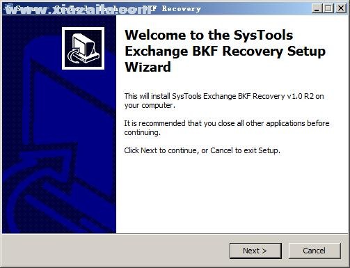SysTools Exchange BKF Recovery(数据恢复工具) v1.0官方版