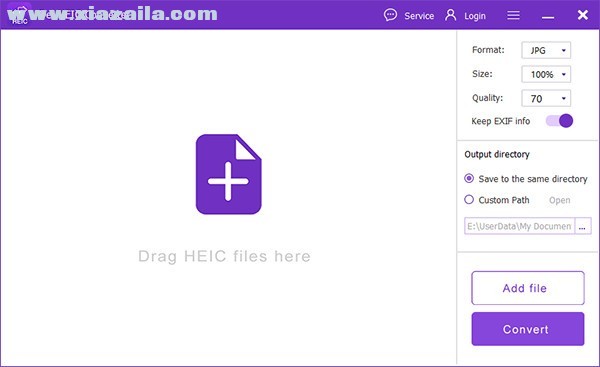 DELI HEIC Converter(heic图片格式转换工具) v1.0.5.1官方版