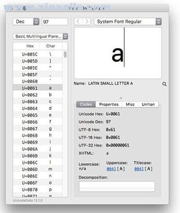 UnicodeChecker for Mac(代码开发软件) v1.21.1