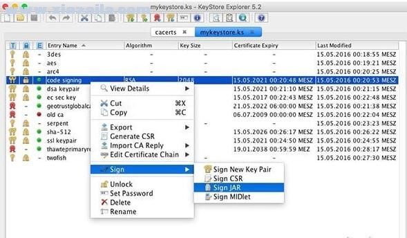 KeyStore Explorer for Mac(开发软件) v5.4.1