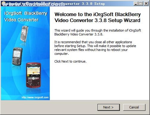 iOrgSoft BlackBerry Video Converter(视频转换软件) v3.3.9官方版