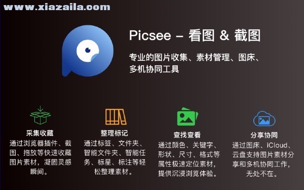 Picsee for Mac(照片管理和分类软件) v1.3.2