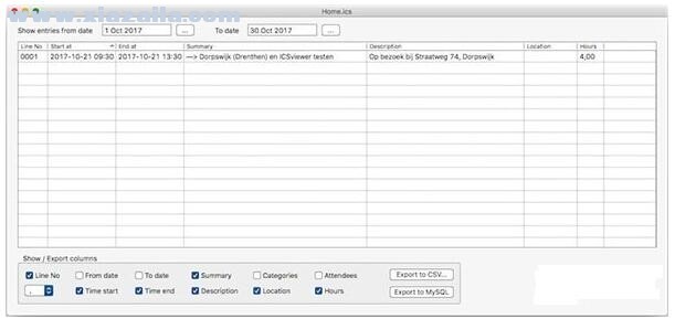 ICSviewer for Mac(ics文件浏览器) v3.9