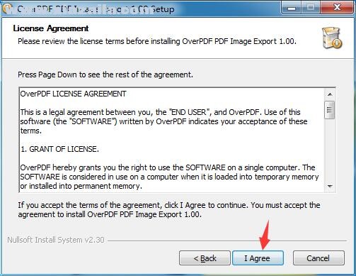 OverPDF PDF Image Export(PDF图片提取软件) v1.00官方版