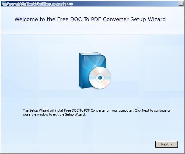 Free DOC To PDF Converter(文件格式转换工具) v1.0官方版