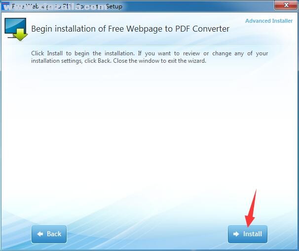 Free Webpage to PDF Converter(网页转PDF软件) v1.0官方版