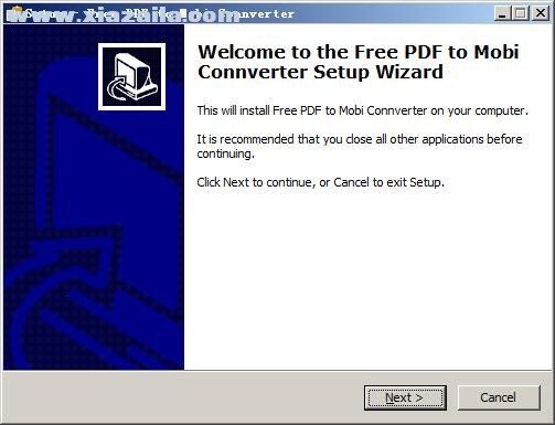 Free PDF to Mobi Converter(PDF文件格式转换工具) v1.0官方版
