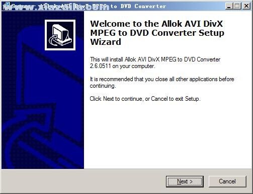 Allok AVI DivX MPEG to DVD Converter(DVD刻录软件) v2.6.0511官方版