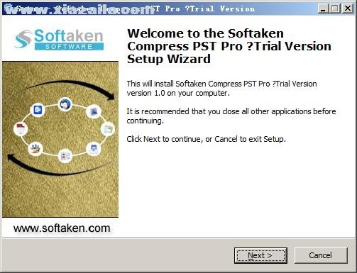 Softaken Compress PST Pro(PST文件压缩工具) v1.0官方版