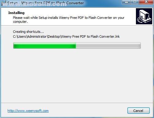 Weeny Free PDF to Flash Converter(PDF转Flash转换器) v1.0官方版