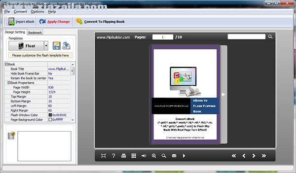 Boxoft eBook to Flipbook(电子书转翻页书工具) v2.0.0官方版