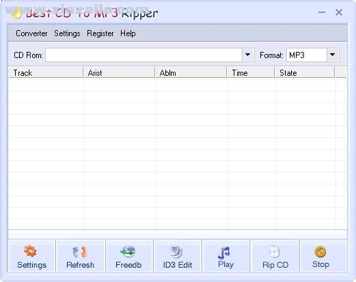 Best CD To MP3 Ripper(音频格式转换工具) v1.00官方版
