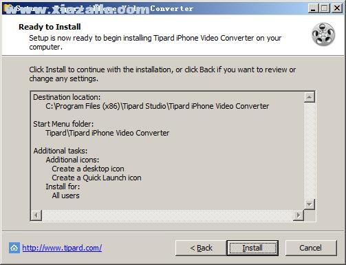 Tipard iPhone Video Converter(苹果手机视频转换工具)(6)