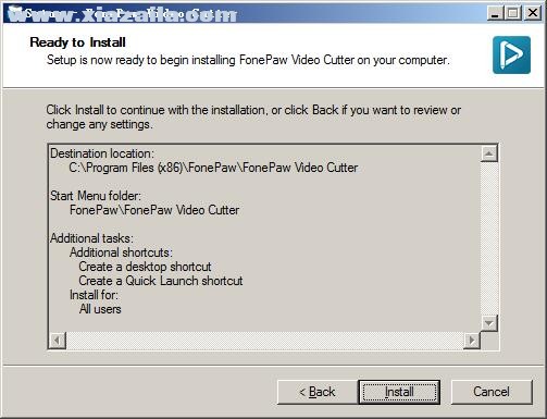 FonePaw Video Cutter(视频剪切软件) v1.0.6官方版