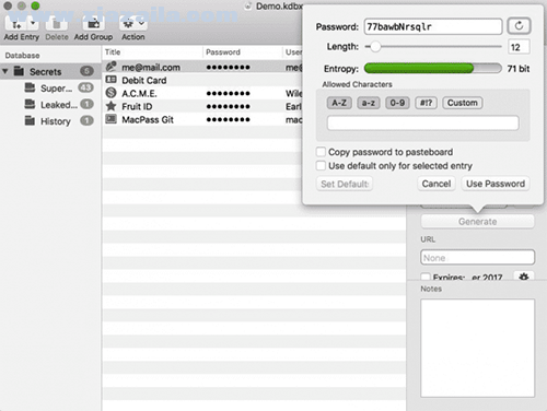 MacPass for Mac(密码管理软件) v0.7.12