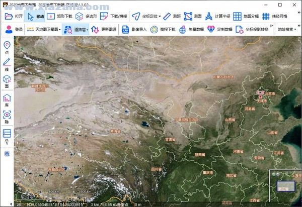 谷谷GIS地图下载器正式版 v1.0.2官方版
