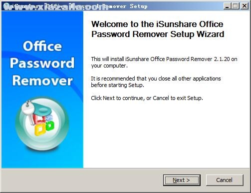 iSunshare Office Password Remover(Office密码解锁软件) v2.1.20官方版