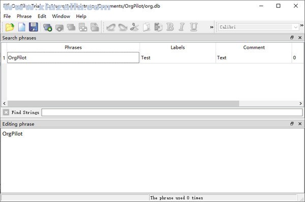 OrgPilot(文本管理软件) v1.1.10官方版