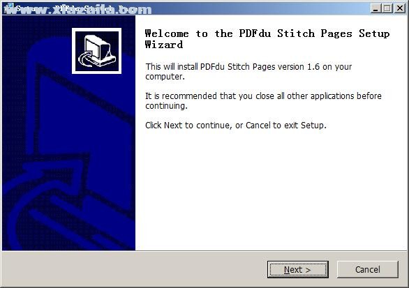 PDFdu Stitch Pages(PDF文件页面拼接软件) v1.6官方版