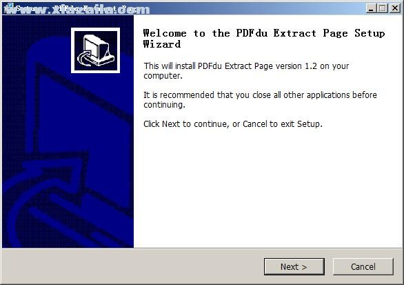 PDFdu Extract Page(PDF提取页面工具) v1.2官方版