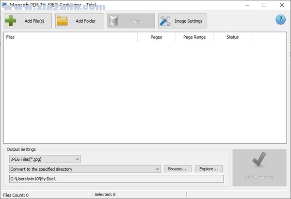 Mgosoft PDF To JPEG Converter(PDF转JPEG软件) v13.0.1官方版