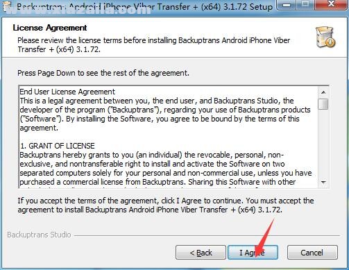 Backuptrans Android iPhone Line Transfer Plus v3.1.72官方版